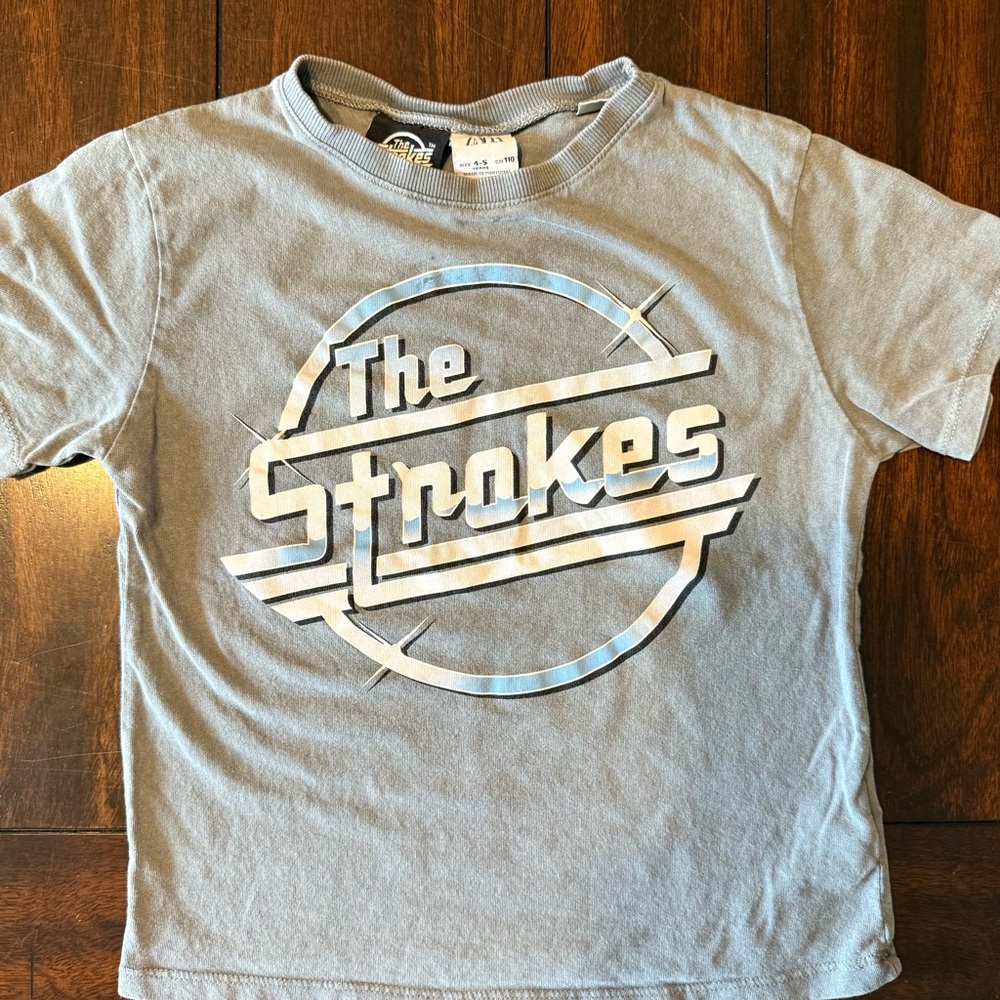 The Strokes Kids Gray T-Shirt